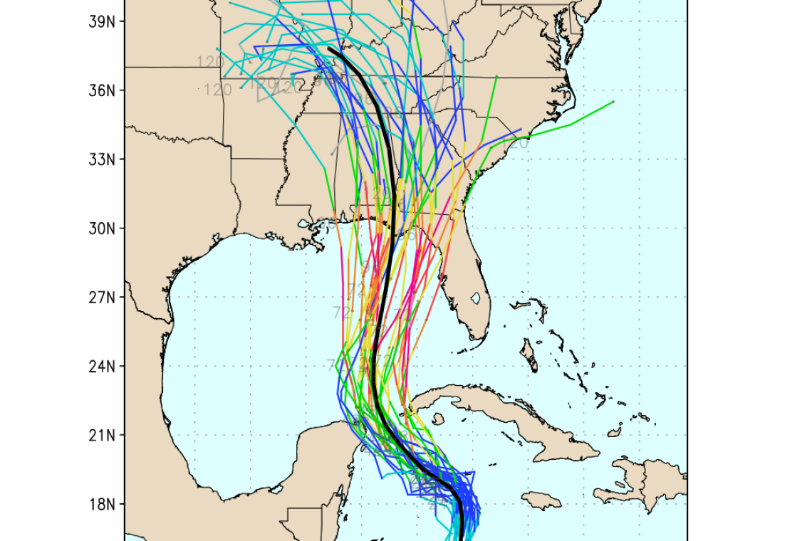 Hurricane forecast to make landfall along US Gulf Coast this week