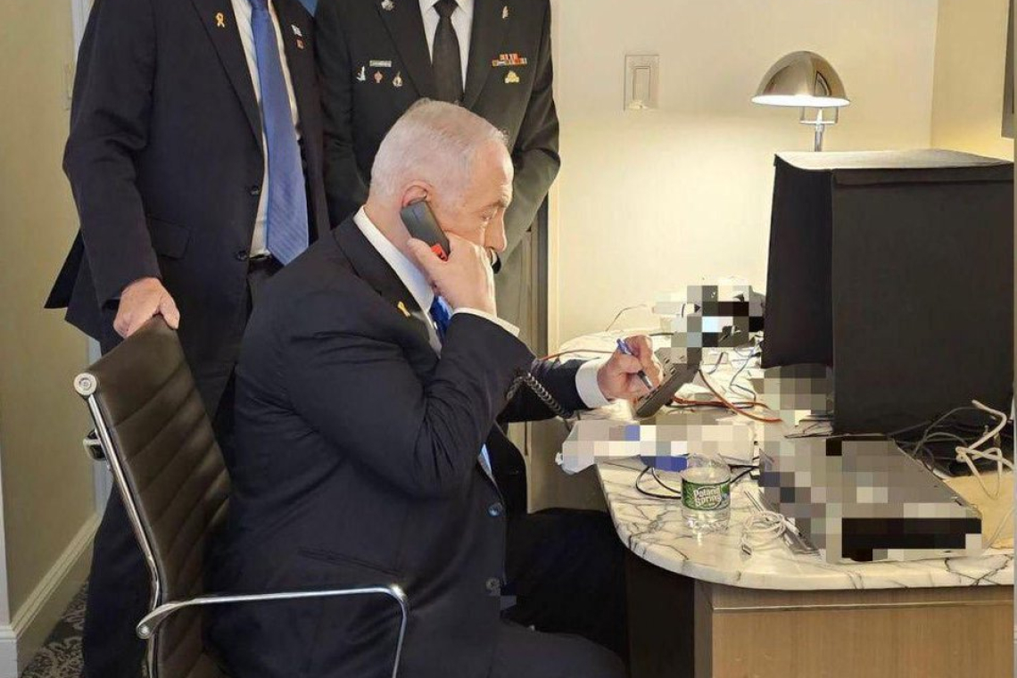 UPDATED 1:51 PM EDT -- DECRYPTED: Netanyahu Call from NYC Authorizing Nasrallah Hit . . . 