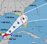 UPDATE 9:47 AM - NOW CATEGORY ***FOUR**** -- EVACUATION HIGHLY RECOMMENDED; HURRICANE MILTON ALREADY CATEGORY 3