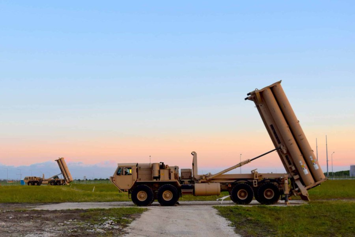 UPDATED 12:39 PM EDT SATURDAY OCT. 13 -- U.S. &quot;Surges&quot; THAAD Missile Defense to Israel