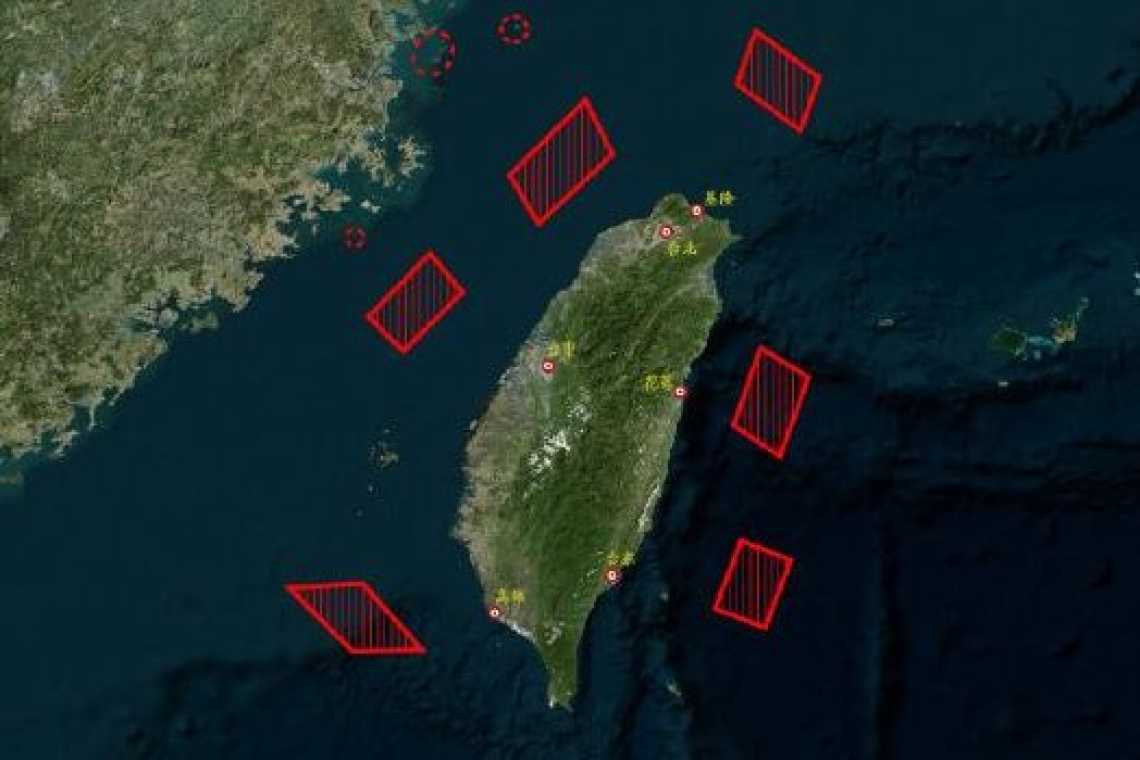 Рекордное количество китайских военных самолетов окружило Тайвань в ходе военных учений