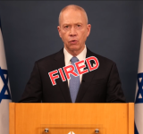 UPDATED 4:00 PM EST -- Israeli Defense Minister FIRED!