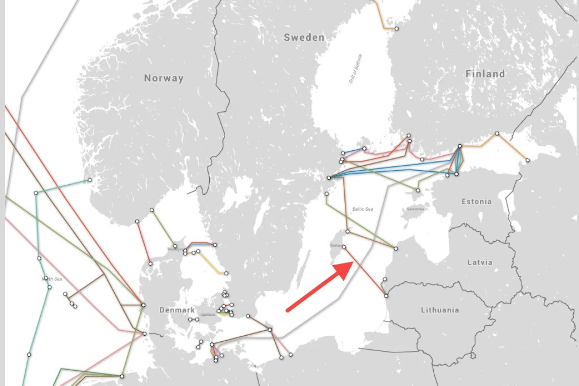 SECOND Undersea Communications Cable Cut