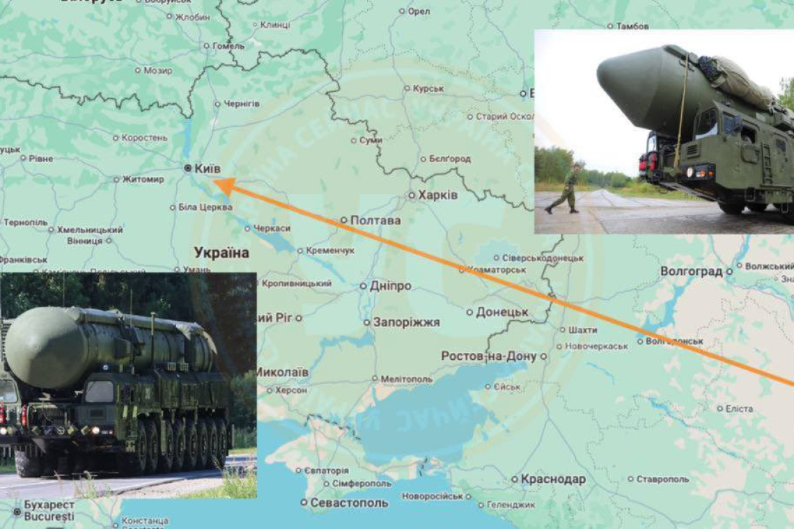 EMBASSIES EVACUATING FROM KIEV; Ukrainian Intelligence Agencies Warn: Russia Preparing RS-26 Missile Launch Against Kiev