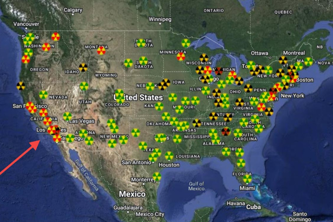 Radiation Spike - San Diego, CA  People wondering: Was Yesterday's &quot;Earthquake&quot; actually Underwater Nuke Blast?