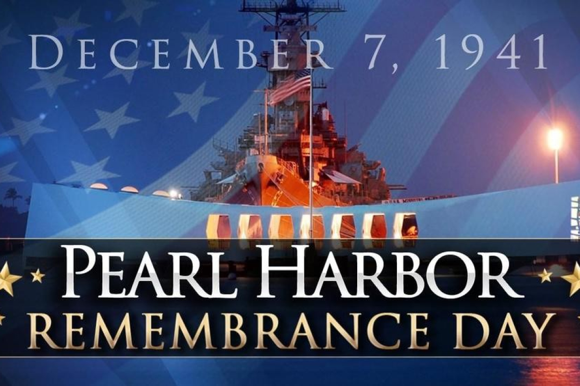 December 7, 1941 &quot;A date that will live in infamy&quot; Pearl Harbor Remembrance Day