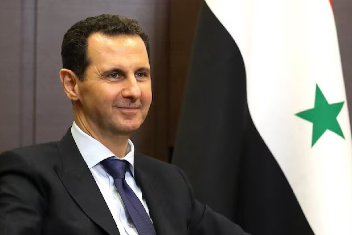 AKTUALIZACJA 9:25 EST -- Prezydent systemu Baszar Assad PODAJE SIĘ do dymisji; wyjechał z kraju