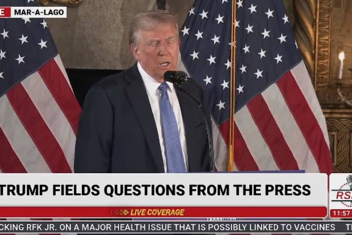 TRUMP: &quot;The President knows, The Military Knows&quot; DRONES