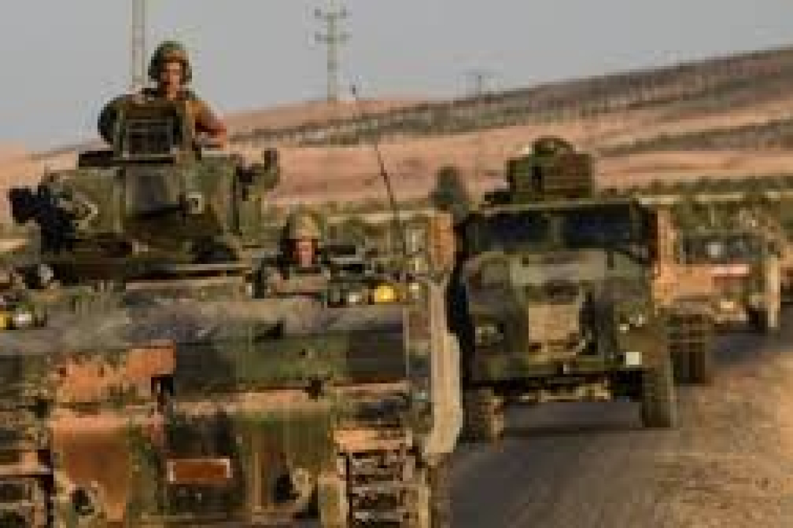 Turkeye Massing Troops on Syria Border; Invasion Imminent