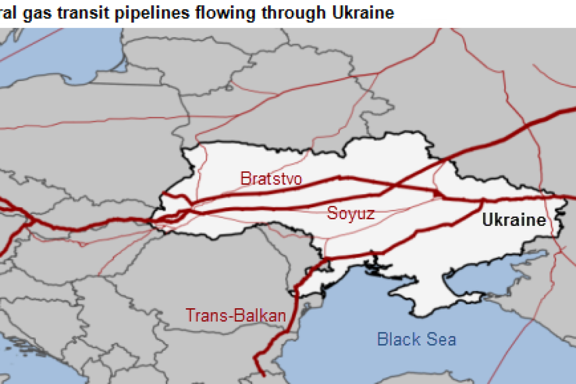 72 Hours Until Russian Gas Shipments To Europe . . . CEASE!