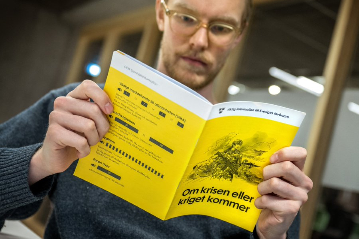 Sweden Begins Search for MORE CEMETERY SPACE; Issues Millions of Booklets: &quot;How To Survive A War&quot;