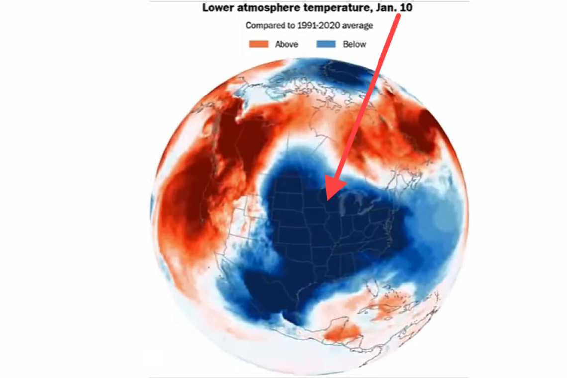 Historic and DANGEROUS Temperature Drops, First Two Weeks in January