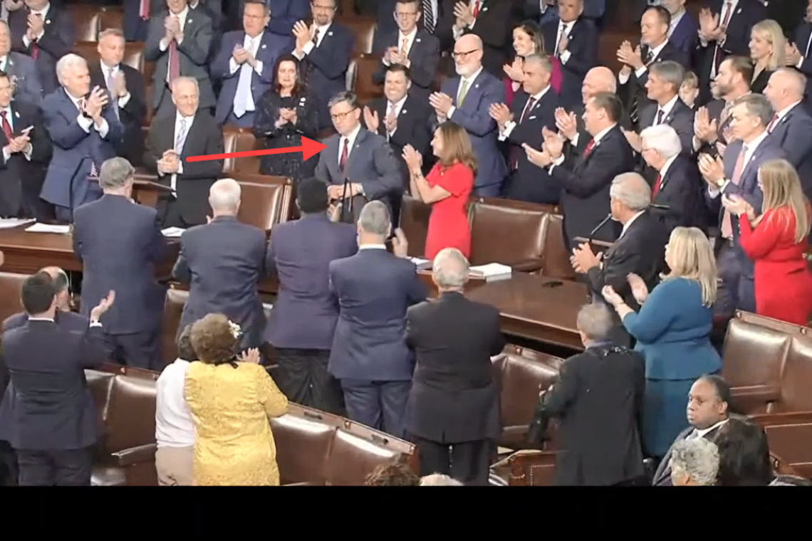 2:35 PM EST - Mike Johnson Re-Elected Speaker of the House