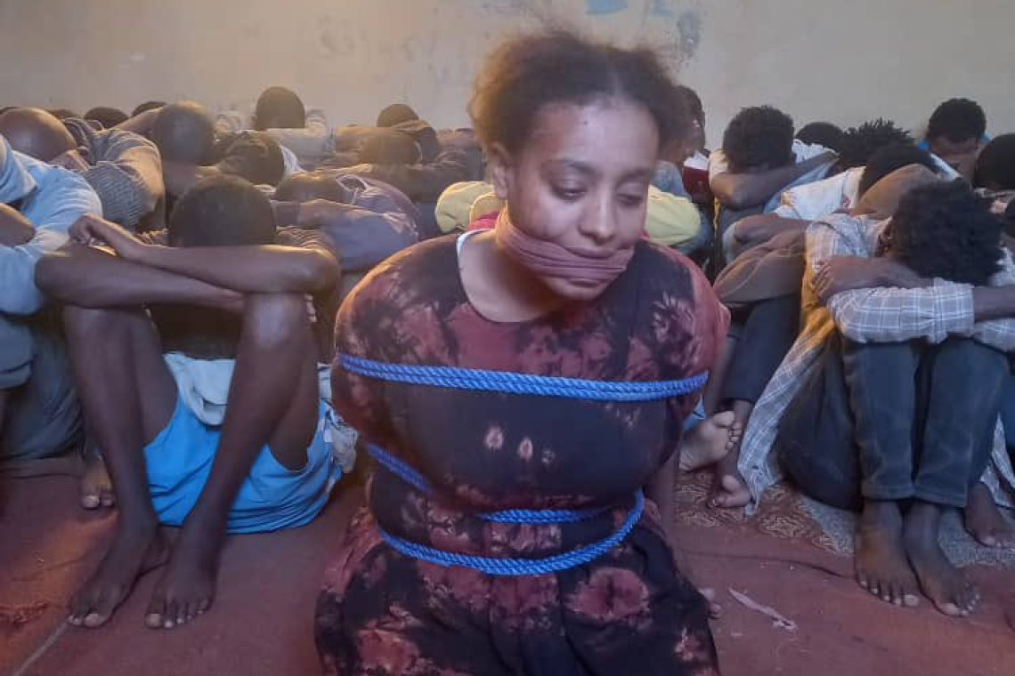 This is Naima Jamal from Ethiopia who is now being sold as a slave in Libya