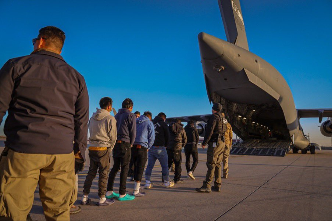 U.S. Begins Using Military Transport Planes to DEPORT Illegal Aliens!