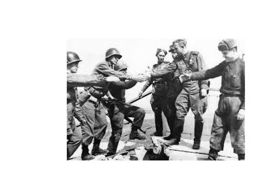 80 Years Ago, Today: American and Soviet Troops MEET at the Elbe River in Germany