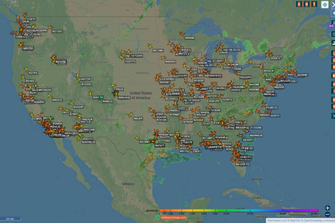 10:00 PM on a Thursday Night and 111 U.S. Military Helicopters are Airborne?