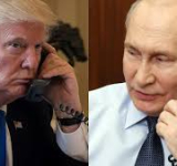 UPDATED AGAIN 3:24 PM EDT -- Vatican Offers To Host Peace Talks --   Phone Call Between Trump and Putin; lasted just over two hours
