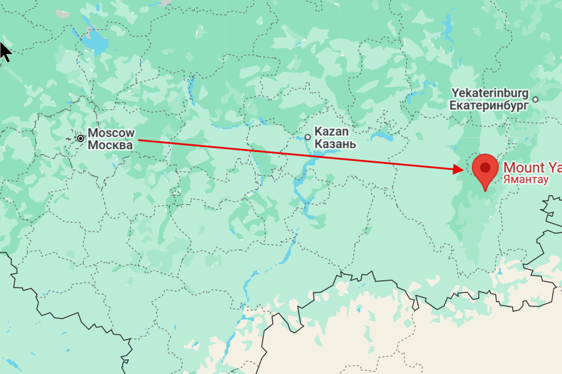 FYI: Planes That Flew Moscow to Ural Mountains DID NOT Return