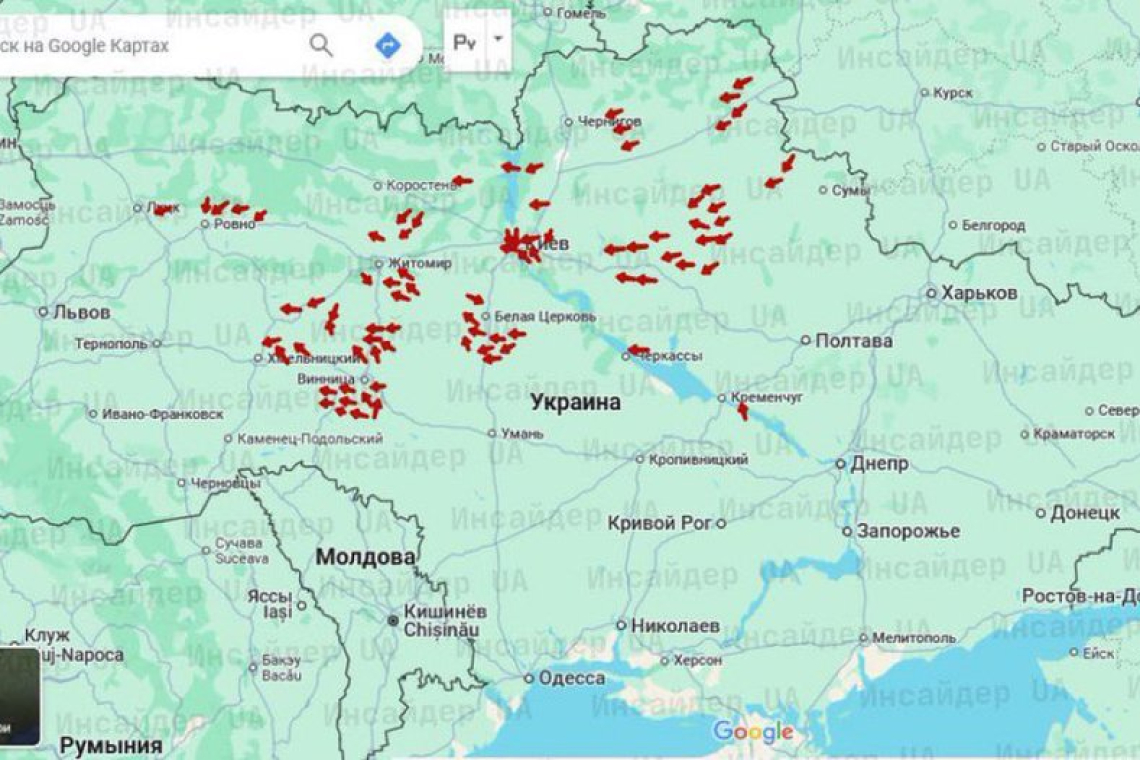 UPDATED AGAIN 11:32 PM EDT --  RUSSIAN MISSILE LAUNCH DETECTION!