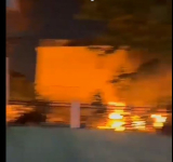 NYPD ATTACKED - Arson Sets 9 Police Cars On Fire