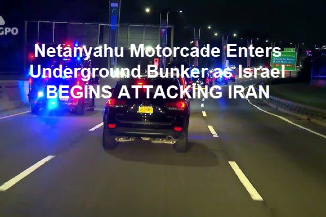 FLASH -- BULLETIN -- URGENT -- ISRAEL LAUNCHES UNPROVOKED ATTACK AGAINST IRAN