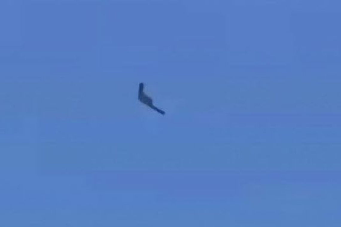 REPORTEDLY Seen Over Golan Heights This Morning . . .