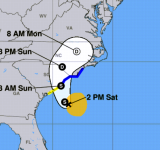 Tropical Storm Watch and Warnings Go Up for the Carolinas - TONIGHT into TOMRORROW