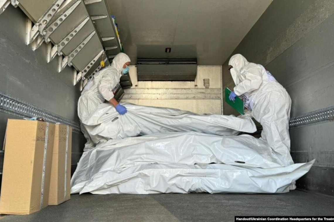 Russia - Ukraine Exchange Dead Soldier Bodies Again; 1000 to 19