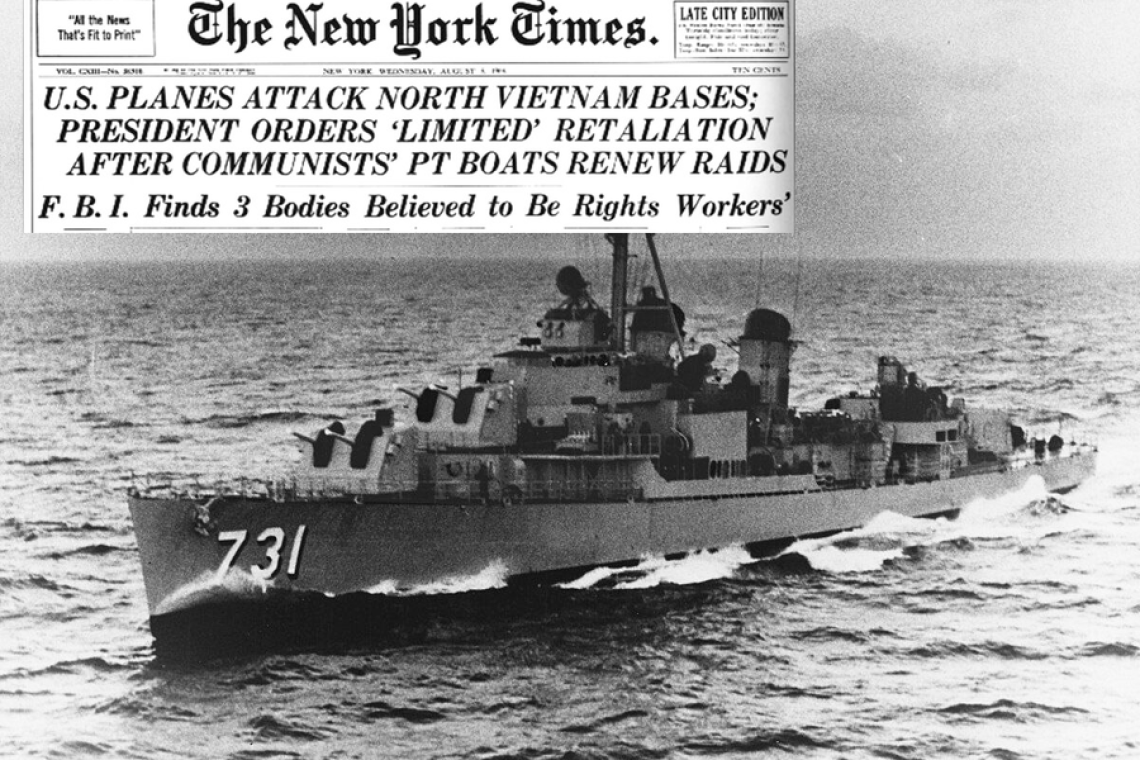 61 Years Ago: Gulf of Tonkin False Flag