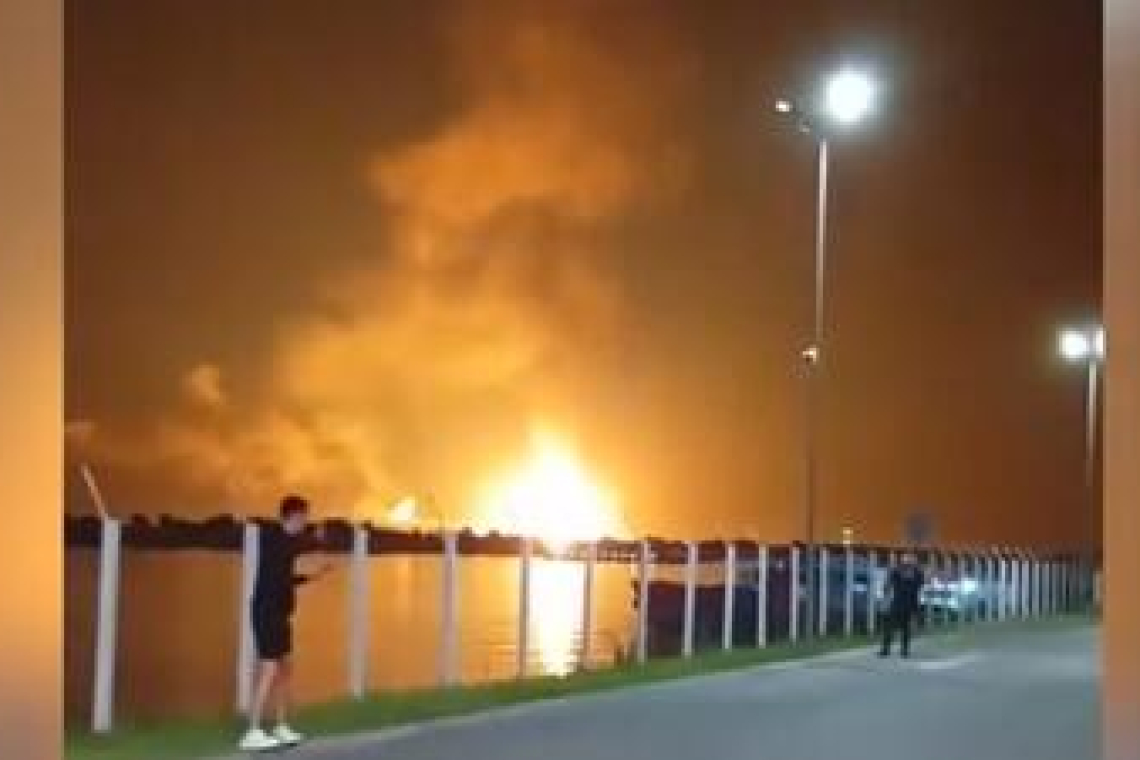 After Today's Meeting Between USA &amp; Russia, The Russians Blew-up MAJOR Gas Pipeline Pumping Station in Ukraine