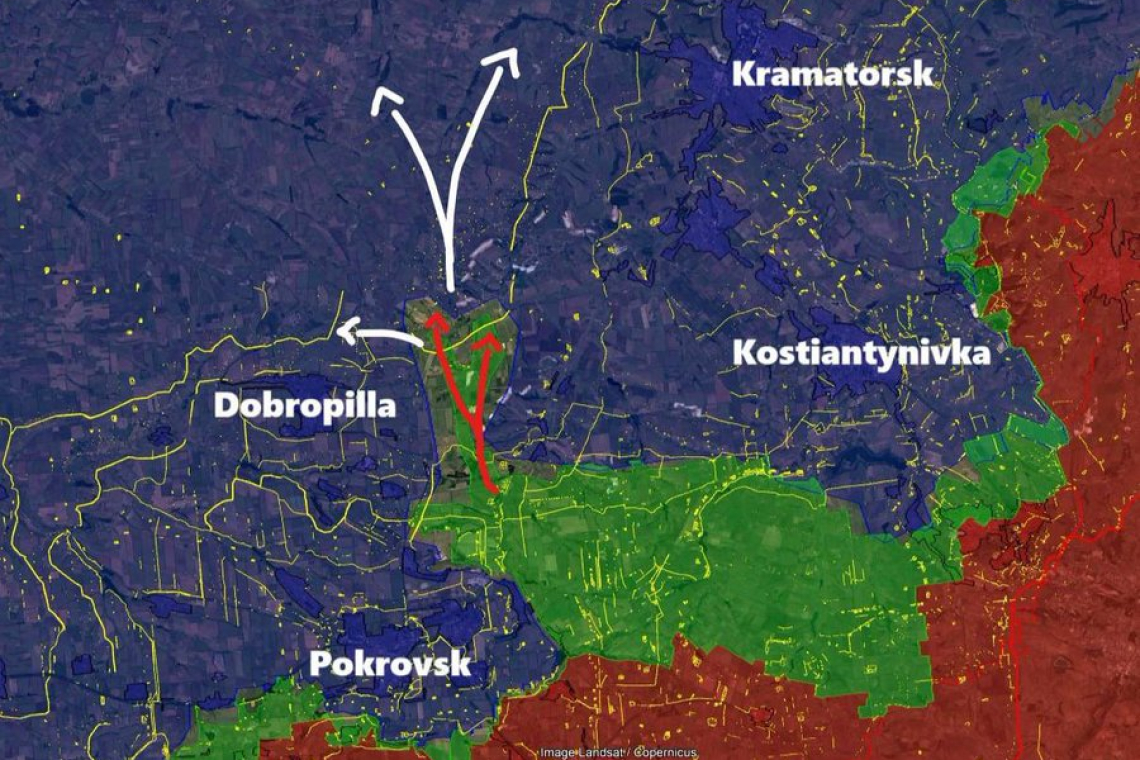 POKROVSK FRONT COLLAPSE