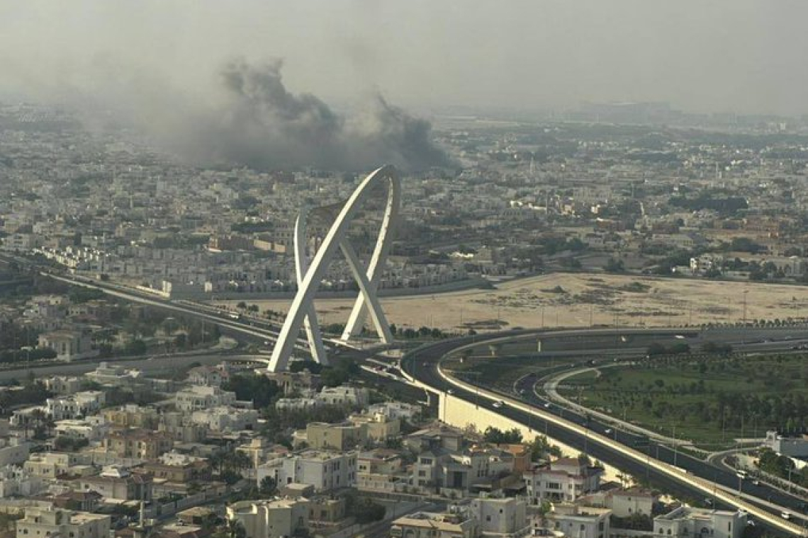 UPDATED 6:11  PM EDT -- CONFIRMED:  Explosions Rock Capital of Qatar - Israeli Attack! ! !