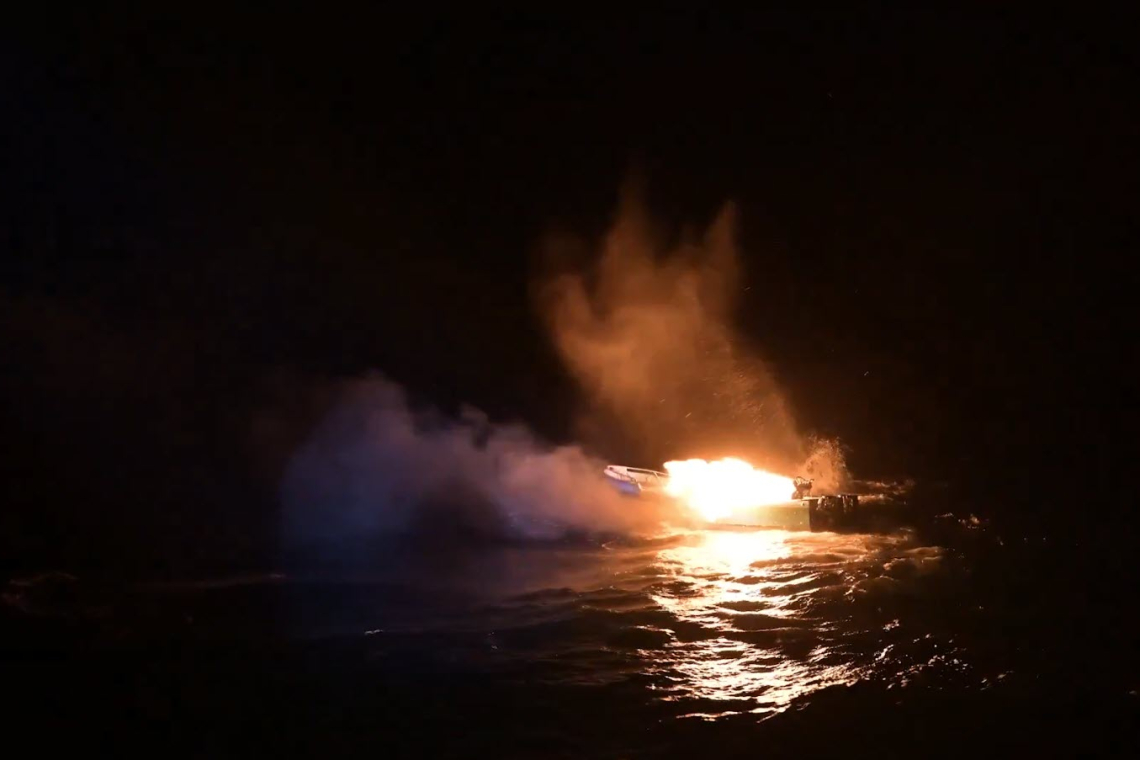 ANOTHER &quot;Narcotics-Boat&quot; Blown Up By US Forces