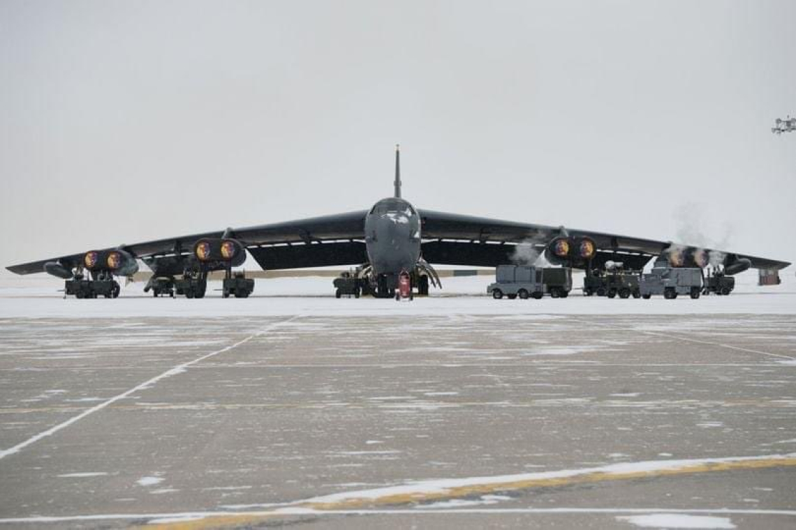 UPDATE 12:38 PM EDT -- VENEZUELA SCRAMBLES FIGHTER JETS -- Three U.S. B-52s Flying near Venezuela Coastline