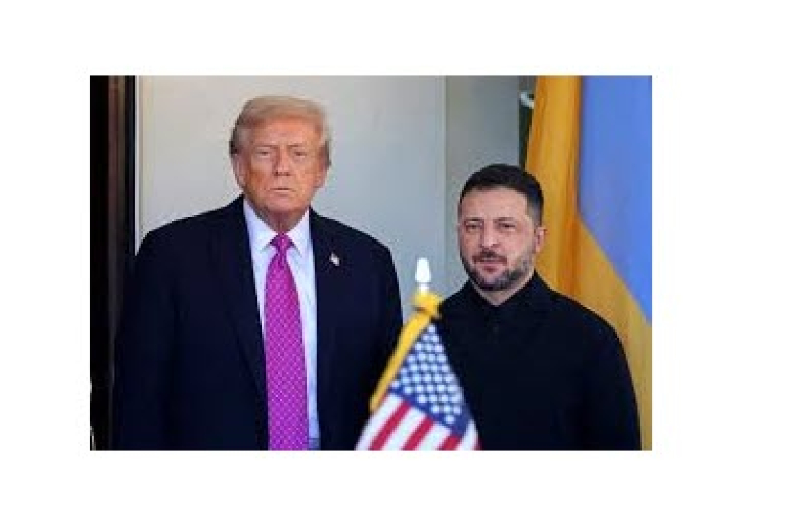 Zelensky Arrives at White House for Talks with Trump - Hegseth Wears &quot;Curious&quot; Necktie