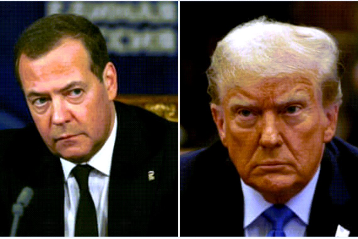 Medvedev: &quot;The US is now at war with Russia. This is Trump's war, not senile old Biden's.&quot;