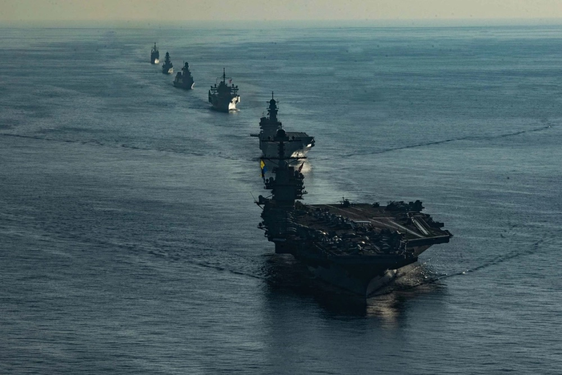 USS Gerald R. Ford Aircraft Carrier and Strike Group Ordered to Caribbean
