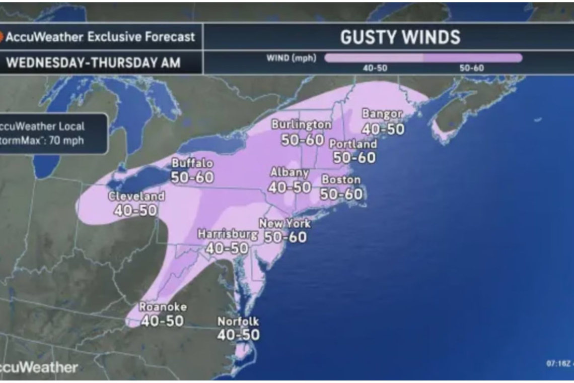 High-Wind Watch to become Warning Wednesday