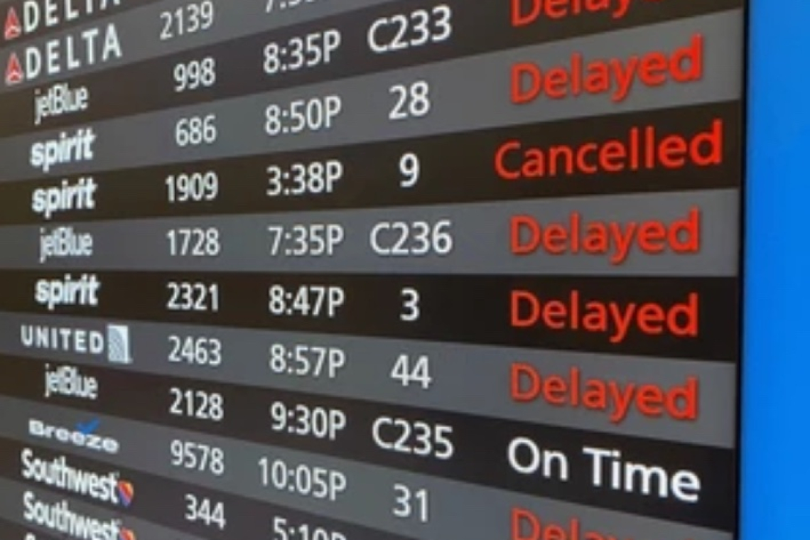 GROUND STOP: JFK in NYC and OHARE in Chicago