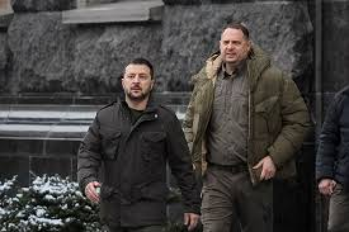 Ukraine's Yermak Raided for Corruption, Resigns from Presidential Office