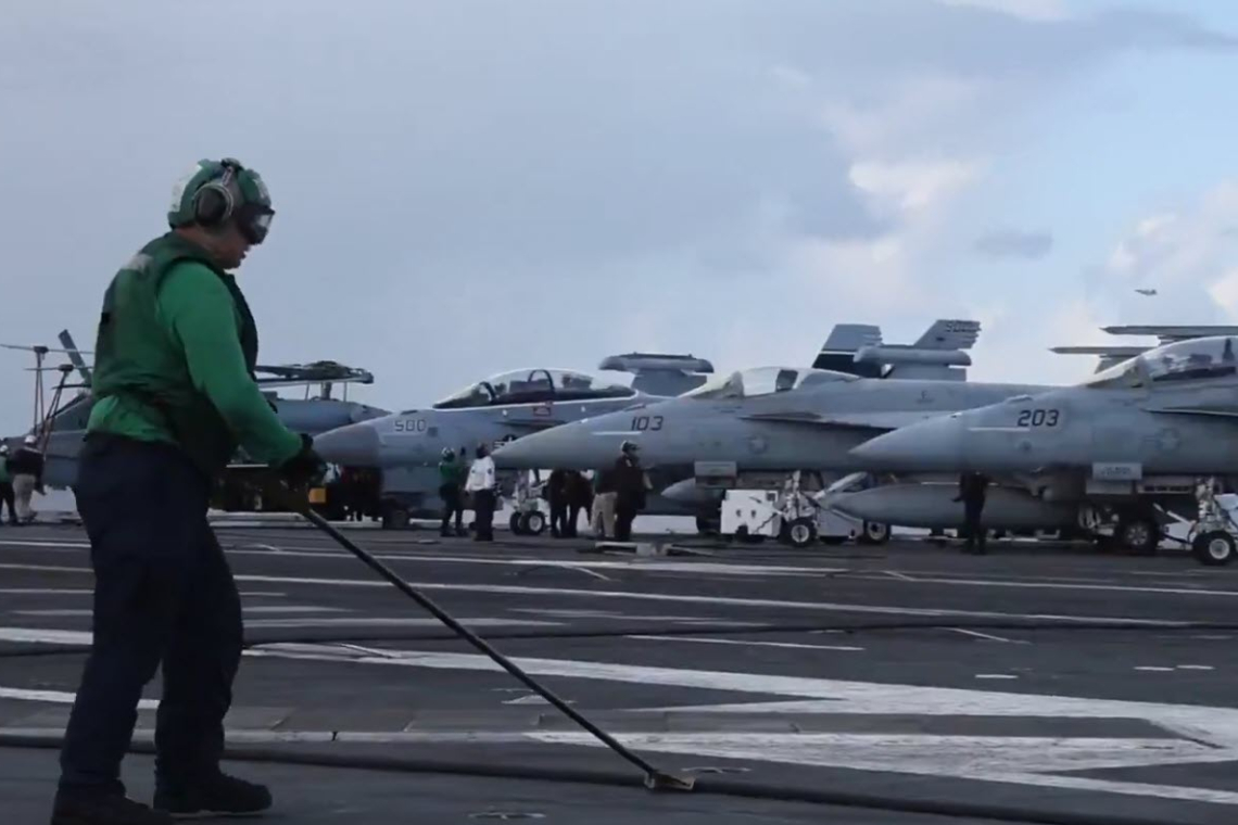 U.S. B-52 and Fighter Jets Over-Fly Venezuelan Air Space!