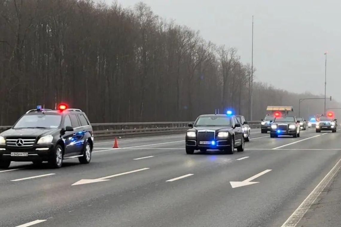 Witkoff has landed in Moscow; headed to meet Putin right now