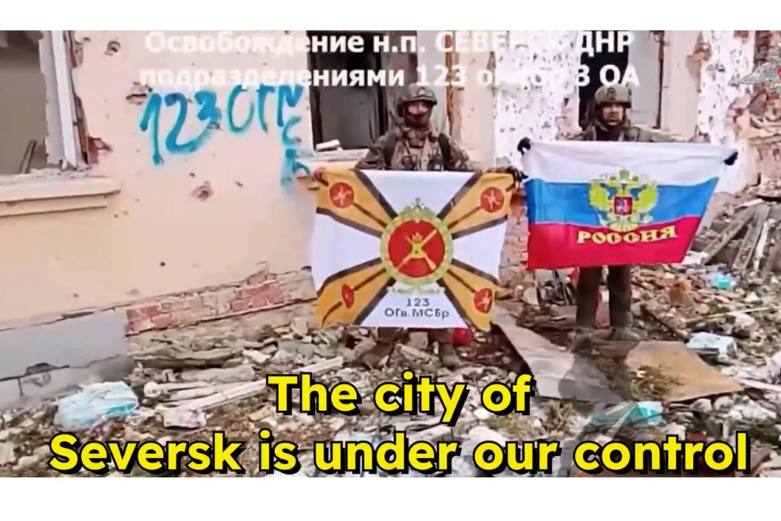 Russian Army Takes Seversk