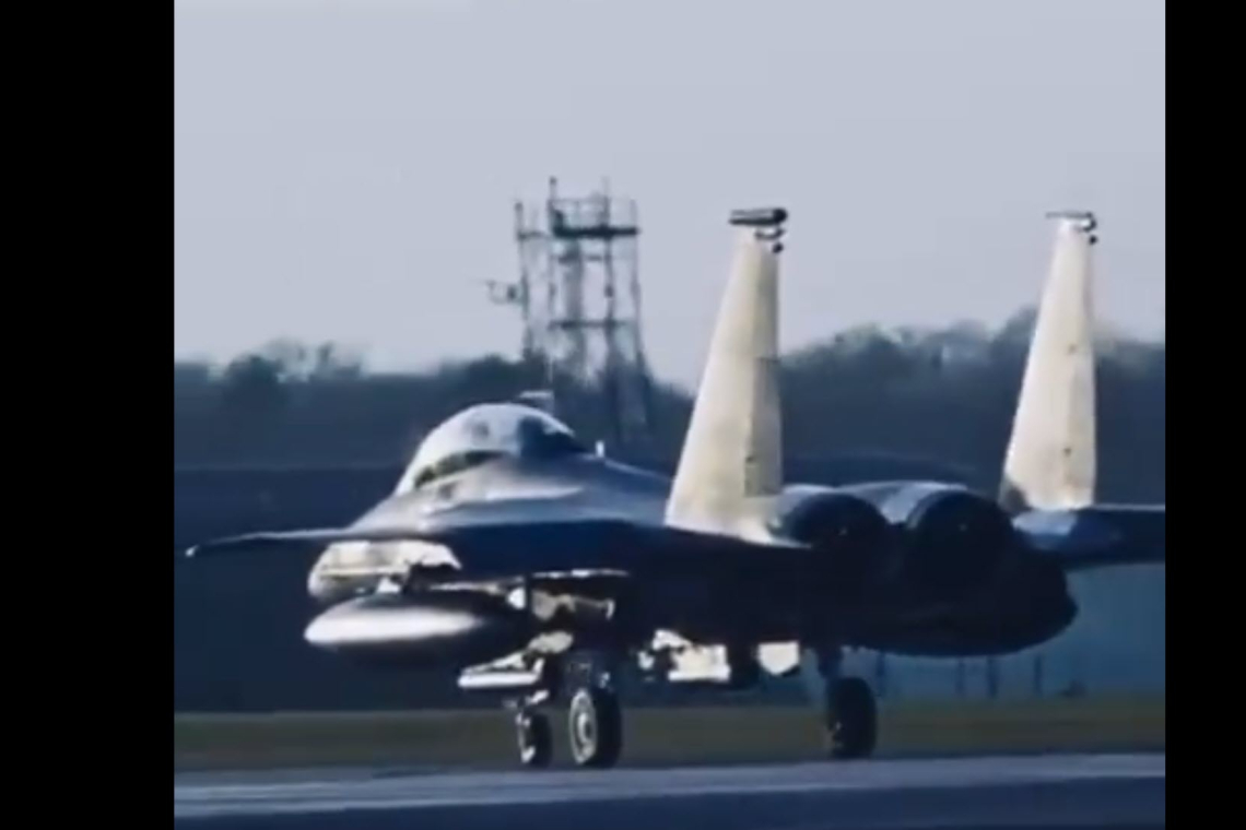 F-15E FIGHTERS DEPLOY TO MIDDLE EAST - AND THE WHOLE WORLD’S WATCHING