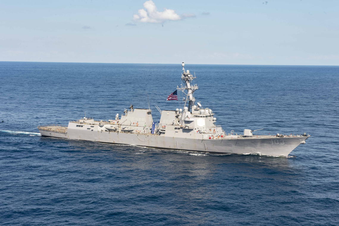 Two U.S. Navy Ships COLLIDE in Caribbean Sea