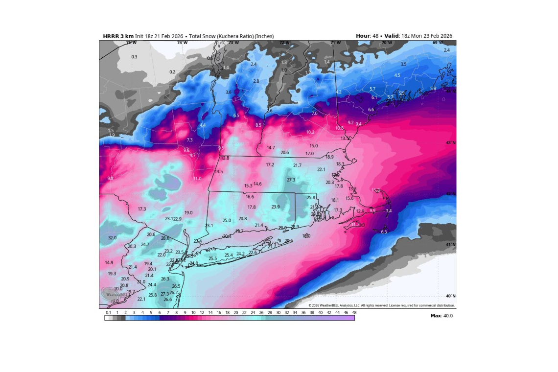 Sunday Morning Update - Raining in NYC- Blizzard Warning INCREASES