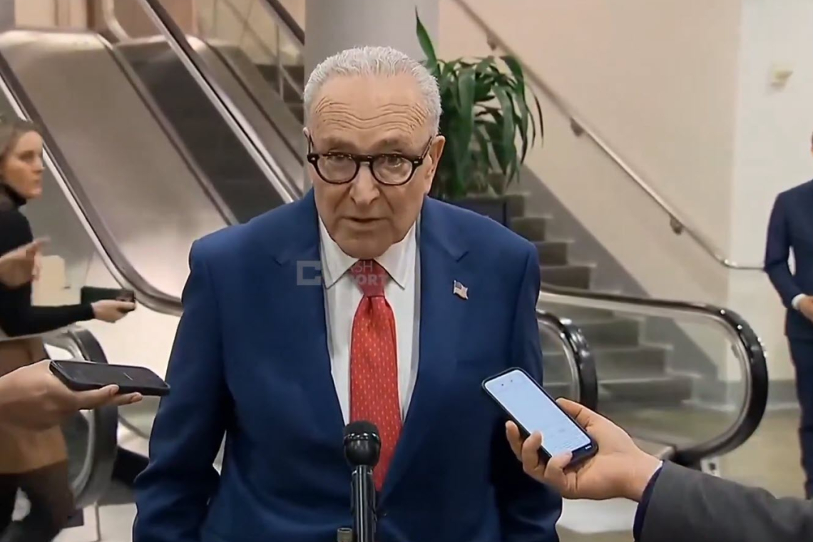 Schumer After Briefing . . .