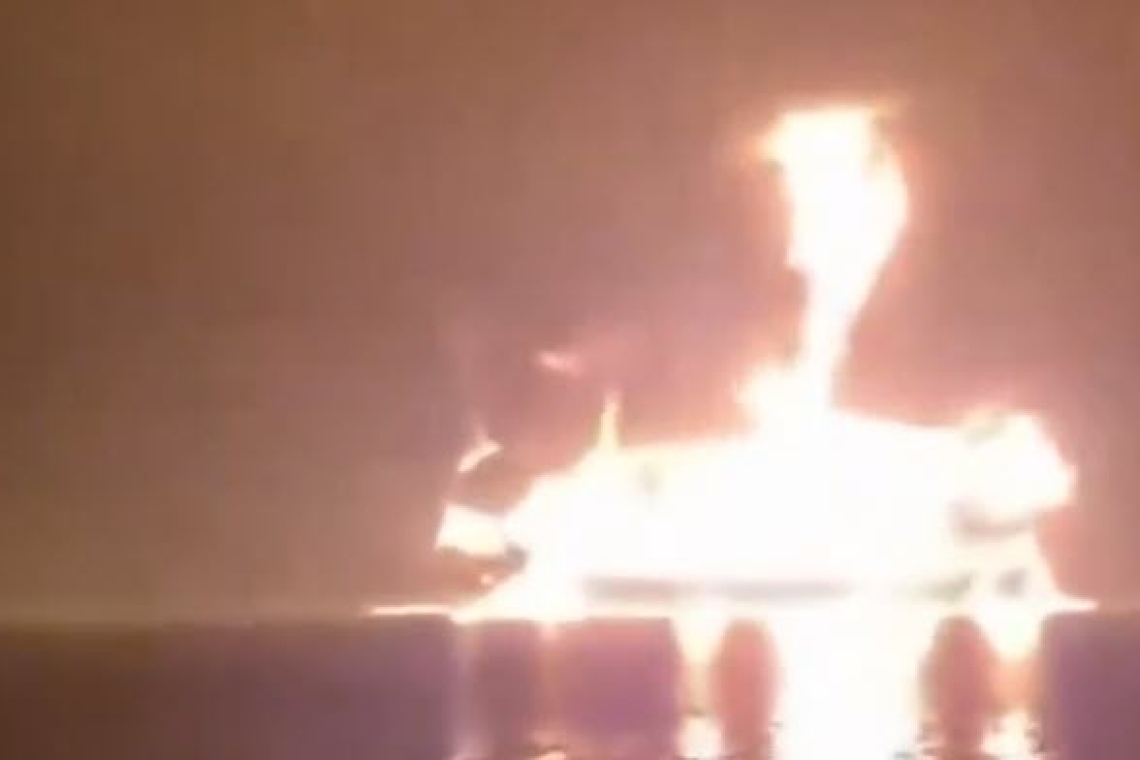 Two Oil Tanker Ships Attacked and Burning in Persian Gulf