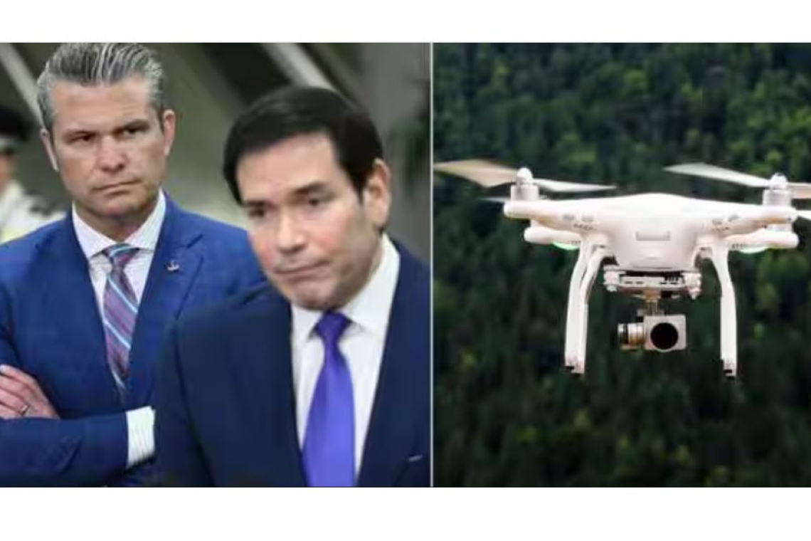 Unidentified Drones Detected Over Fort McNair; Overflew Houses of Marco Rubio and Pete Hegseth!